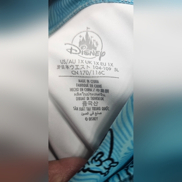 Disney Parks Lilo & Stitch Leggings 1X - Picture 5 of 5